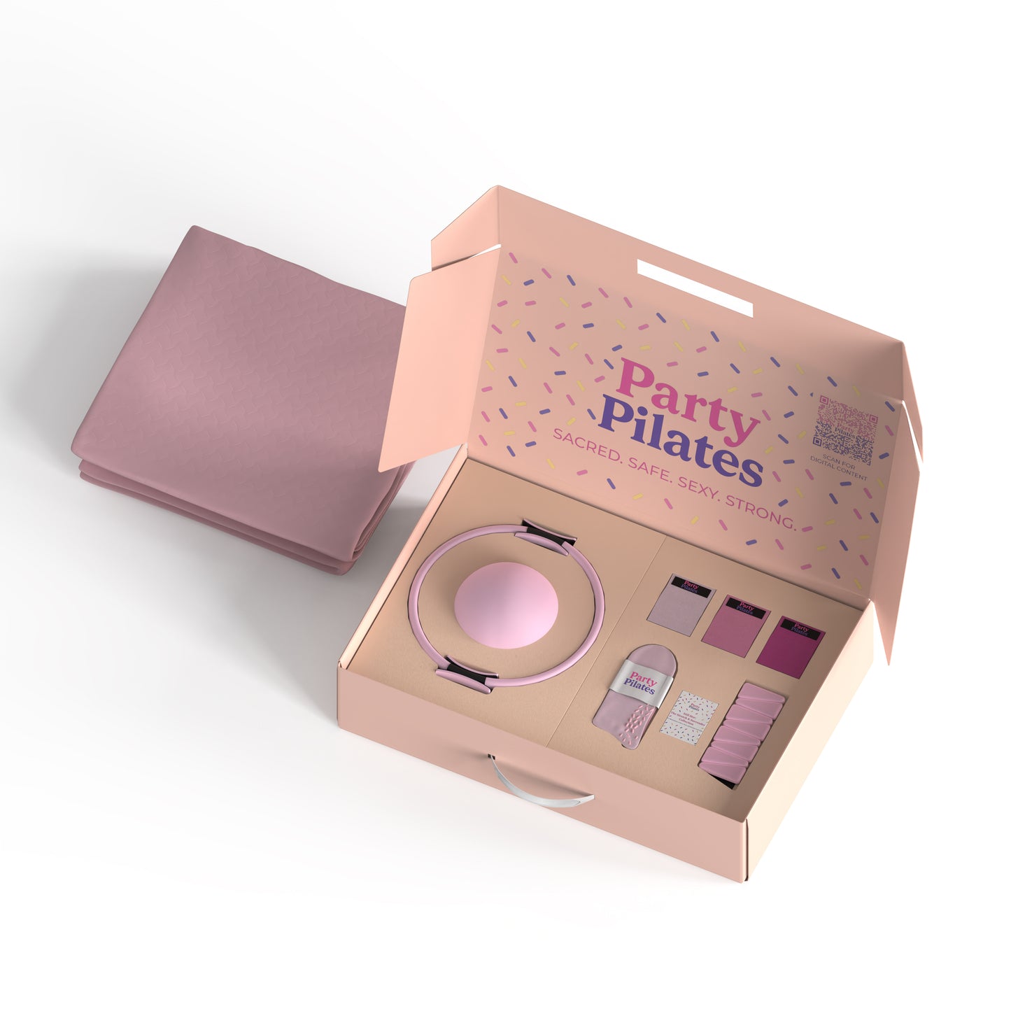 Blush Pink Pilates Essential Kit