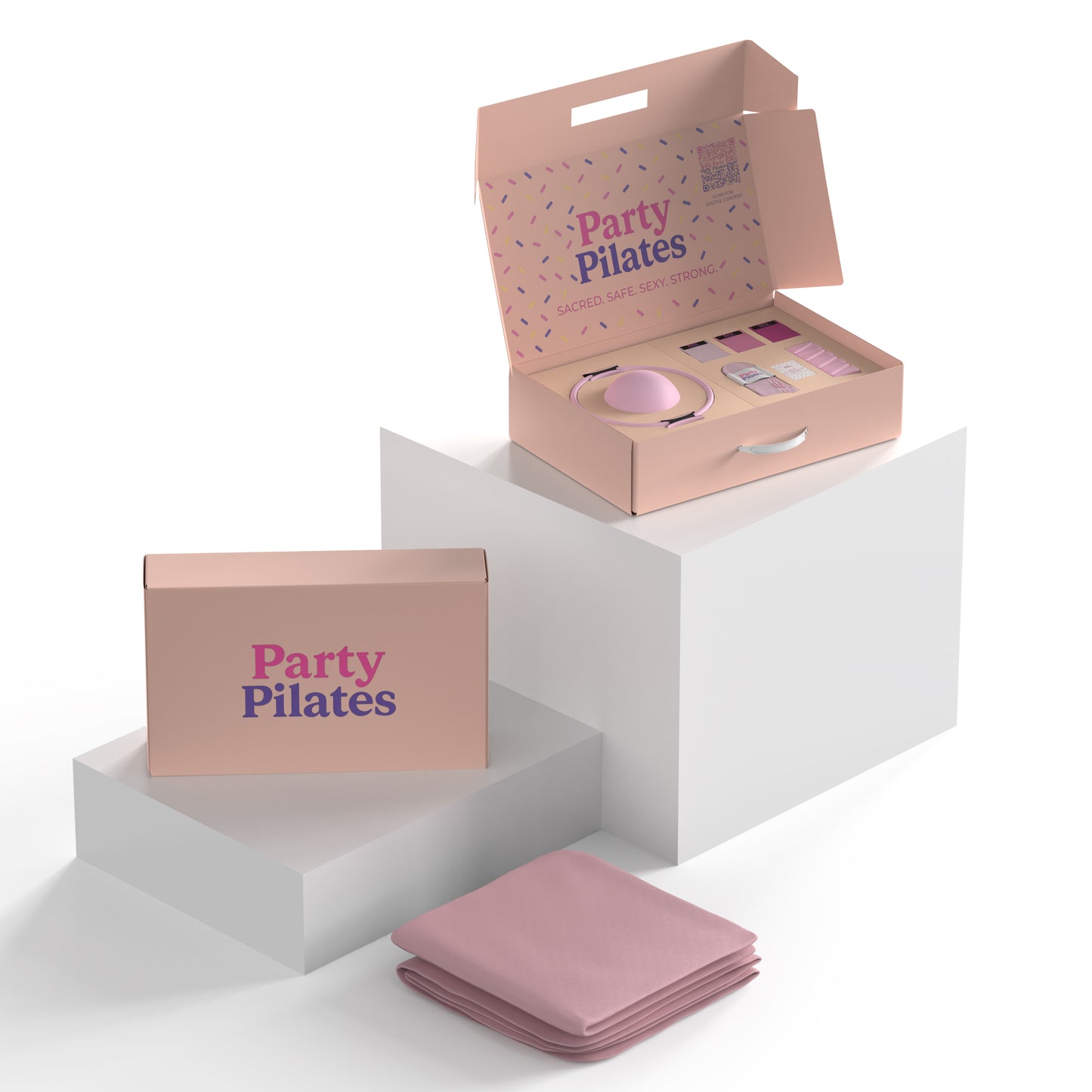 Blush Pink Pilates Essential Kit