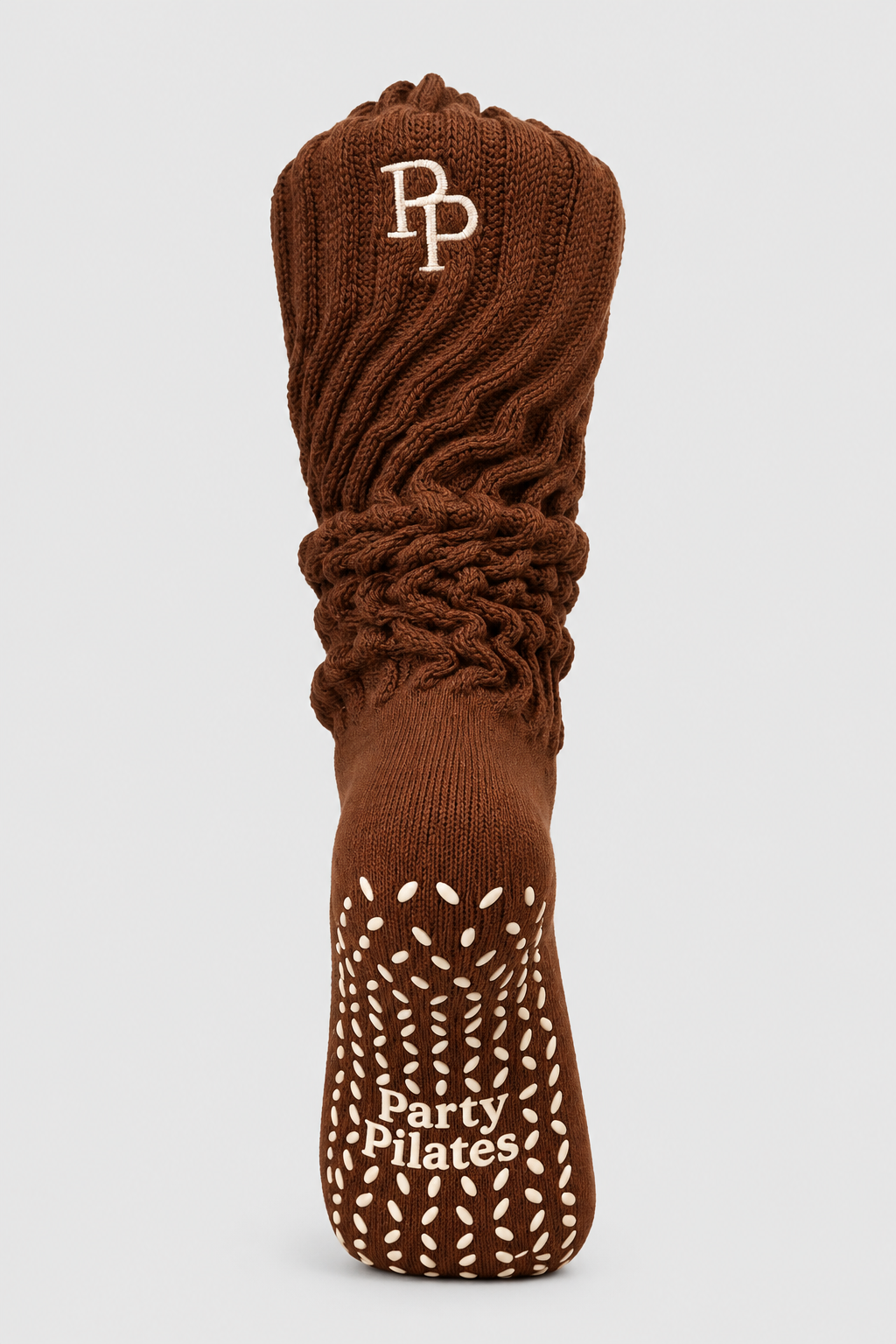 Studio Slouch™ Grip Socks — Cognac