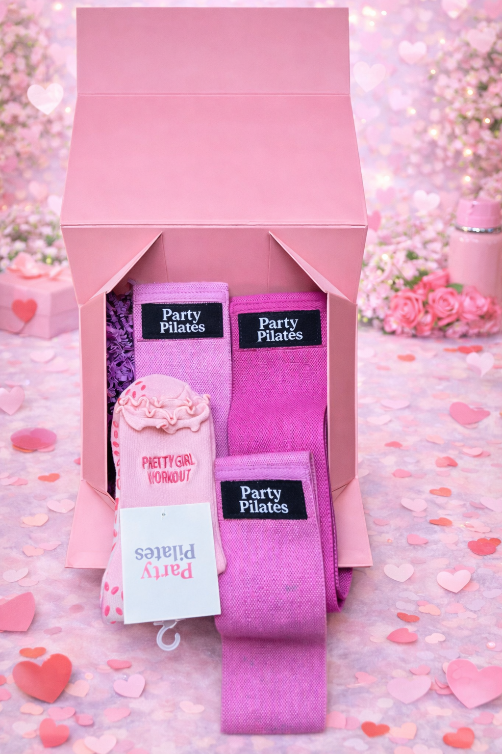 Pretty Girl Workout Mini Recovery Kit – Spring Self-Love Edition Blush Pink