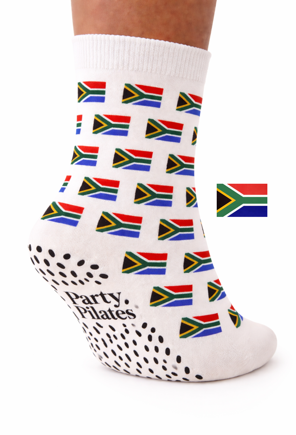 Party Pilates™ South Africa World Cup Grip Socks | Atlanta 2026