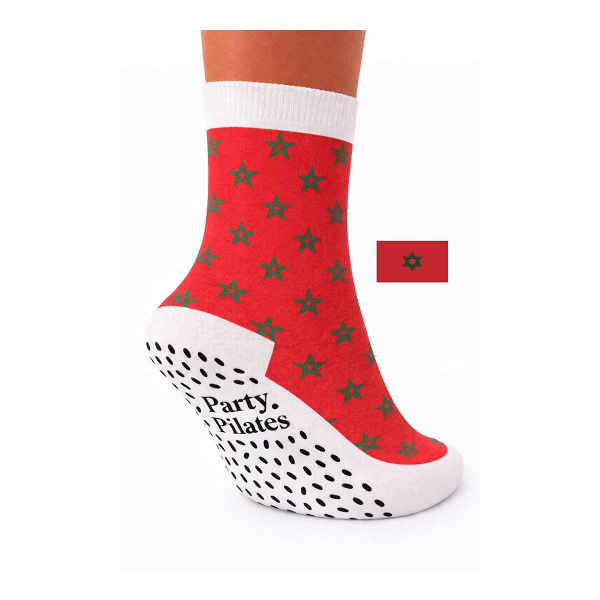 Party Pilates™ Morocco World Cup Grip Socks | Atlanta 2026