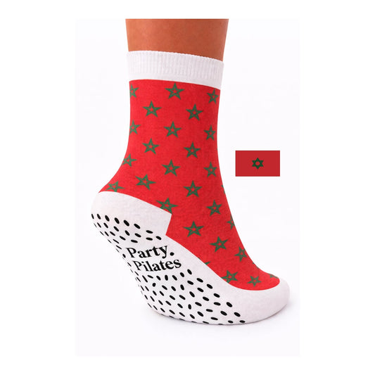 Party Pilates™ Morocco World Cup Grip Socks | Atlanta 2026