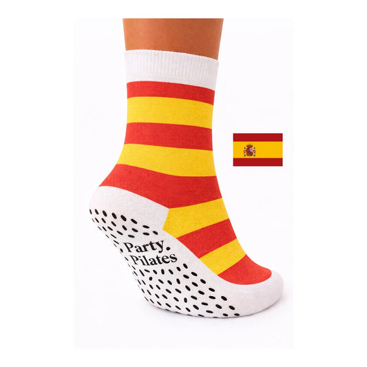 Party Pilates™ Spain World Cup Grip Socks | Atlanta 2026